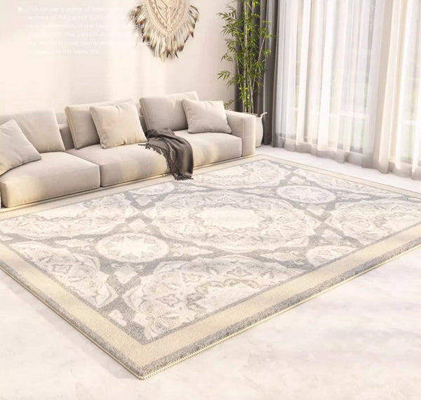 Unique Contemporary Rug Ideas for Living Room, Modern Runner Rugs Next to Bed, Hallway Modern Runner Rugs, Extra Large Modern Rugs for Dining Room-ArtWorkCrafts.com