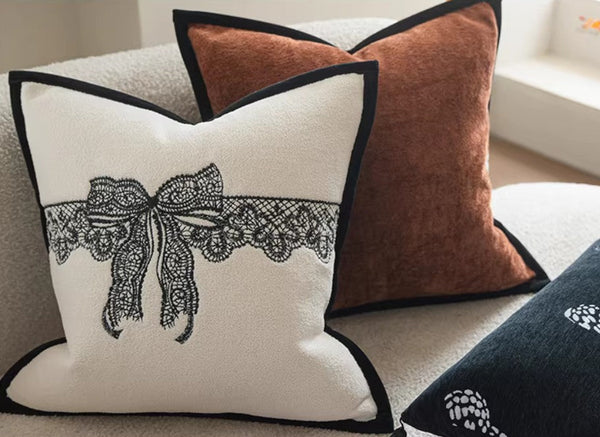 Large Decorative Throw Pillows, Decorative Pillow Arrangement Ideas for Couch, Modern Decorative Pillows for Living Room, Decorative Pillow Covers-ArtWorkCrafts.com