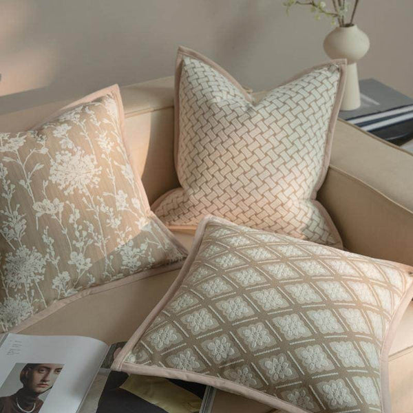 Decorative Pillow Arrangement Ideas for Couch, Modern Decorative Pillow Cover, Decorative Throw Pillows for Living Room, Modern Sofa Pillows-ArtWorkCrafts.com