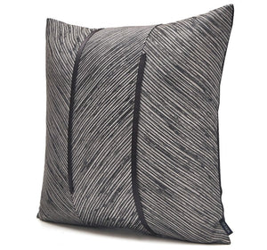 Large Simple Modern Pillows, Modern Throw Pillows for Living Room, Decorative Modern Sofa Pillows, Black Gray Modern Throw Pillows for Couch-ArtWorkCrafts.com