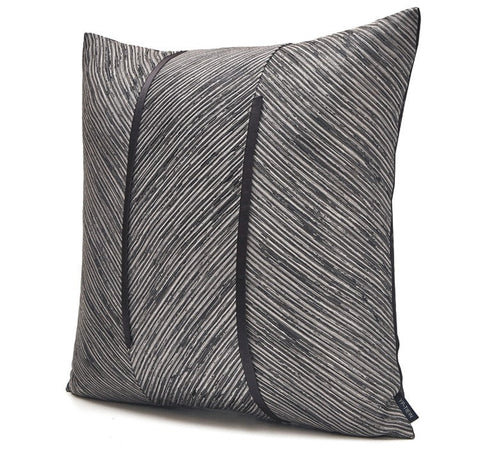 Large Simple Modern Pillows, Modern Throw Pillows for Living Room, Decorative Modern Sofa Pillows, Black Gray Modern Throw Pillows for Couch-ArtWorkCrafts.com