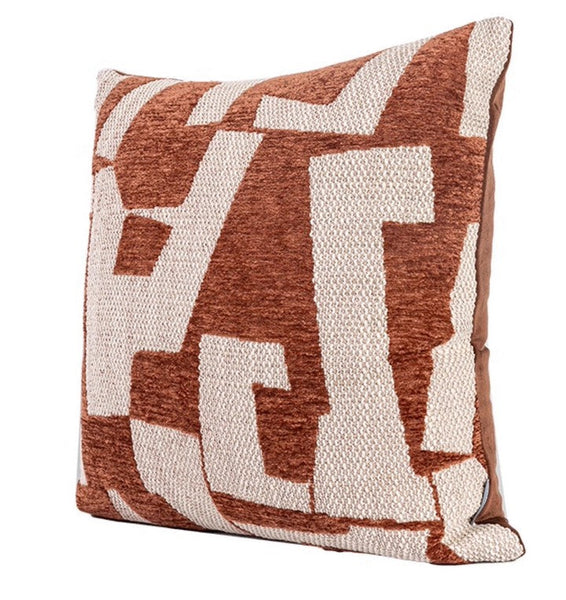 Contemporary Throw Pillow for Living Room, Modern Square Pillows, Large Abstract Throw Pillows for Couch, Modern Sofa Throw Pillows