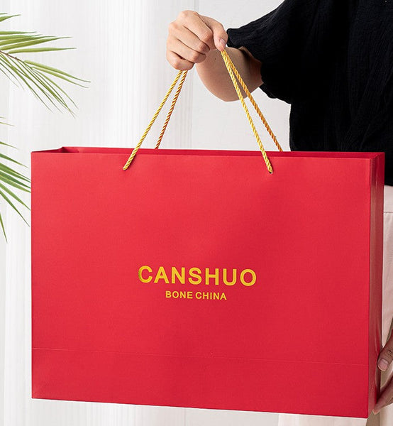 British Afternoon Tea Cup Set, Ceramic Coffee Cup with Saucer in Gift Box, Porcelain Tea Cup and Saucer Set with Teapot-ArtWorkCrafts.com