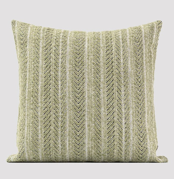 Contemporary Throw Pillows for Living Room, Modern Sofa Pillows, Extra Large Decorative Pillows for Couch, Modern Square Pillows-ArtWorkCrafts.com