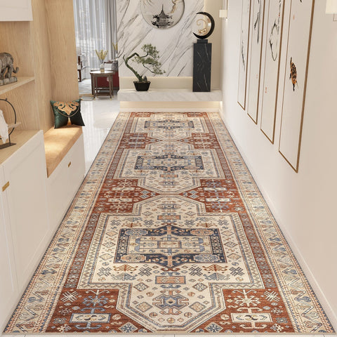 Bedside Runner Rugs, Washable Entryway Runner Rug Ideas, Non Slip Entrance Runner Rugs, Traditional Morocco Long Narrow Runner Rugs, Extra Long Hallway Runners