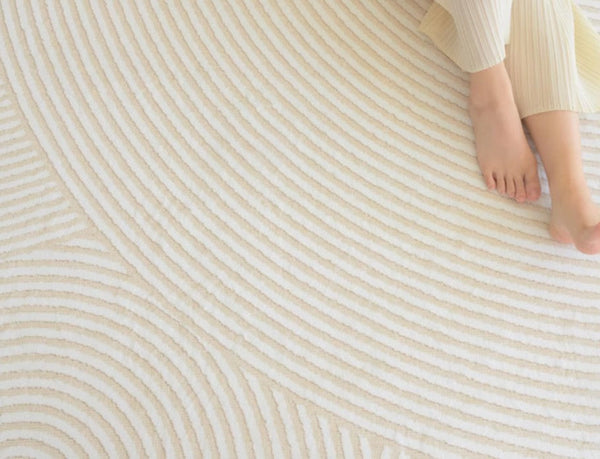 Bedroom Modern Rugs, Contemporary Modern Rugs for Living Room, Modern Rugs for Dining Room, Abstract Geometric Modern Rugs-ArtWorkCrafts.com