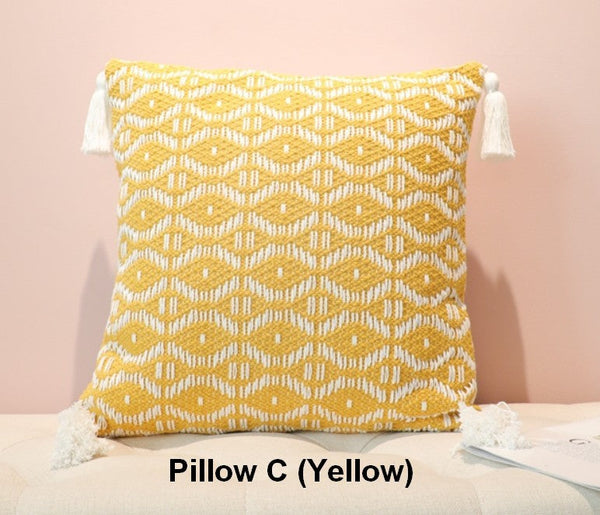 Decorative Modern Pillows for Couch, Modern Pillows for Living Room, Modern Sofa Pillows Covers, Modern Sofa Cushion-ArtWorkCrafts.com
