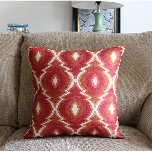 Geometric Pattern Throw Pillows, Modern Pillows for Couch, Decorative Throw Pillow, Sofa Pillows for Living Room-ArtWorkCrafts.com