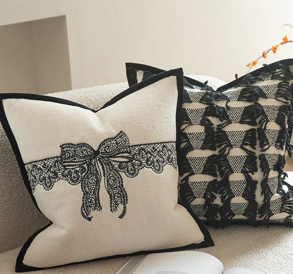 Large Decorative Throw Pillows, Decorative Pillow Arrangement Ideas for Couch, Modern Decorative Pillows for Living Room, Decorative Pillow Covers-ArtWorkCrafts.com