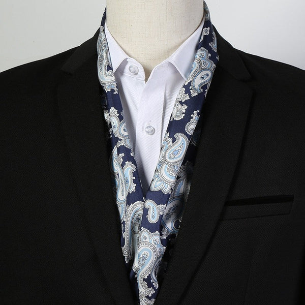 Scarf For Suit Men, Thin Silk Neck Scarf, Short Real Silk Scarf, Mens Short Silk Neckwear, Skinny Silk Scarf Mens, Casual Silk Scarf Men, Lightweight Short Silk Scarf-ArtWorkCrafts.com