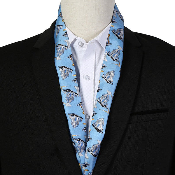 Scarf For Suit Men, Short Real Silk Scarf, Mens Short Silk Neckwear, Thin Silk Neck Scarf, Skinny Silk Scarf Mens, Casual Silk Scarf Men, Lightweight Short Silk Scarf-ArtWorkCrafts.com