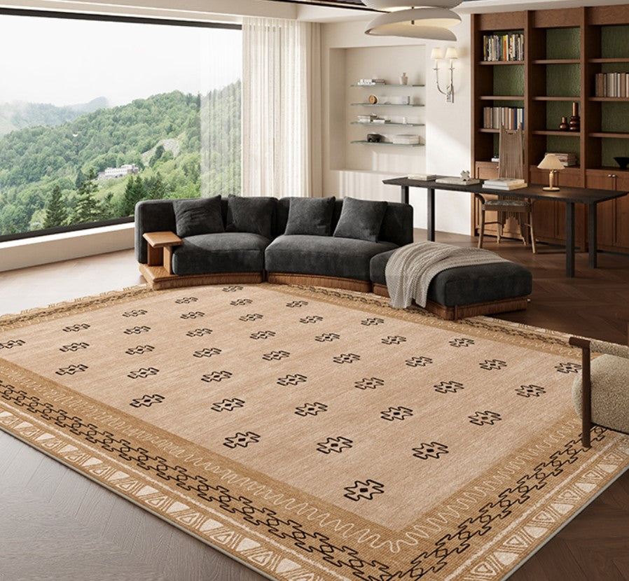 Abstract Contemporary Modern Rugs Modern Rugs, Sleek Minimalist Interior Design Mat