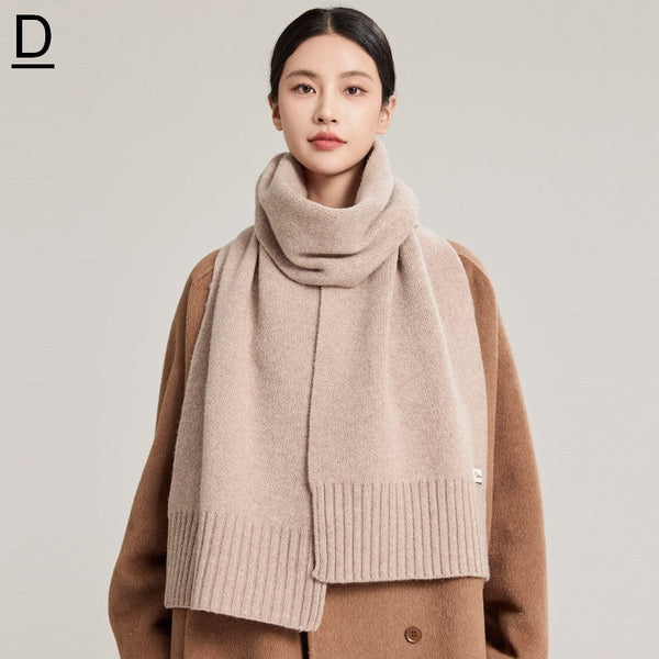 Modern Wool Scarf for Women, Soft Cashmere Scarf for Women, Casual Scarf for Women, Cold Weather Scarf, Fashion Designer Scarf, Winter Scarf-ArtWorkCrafts.com