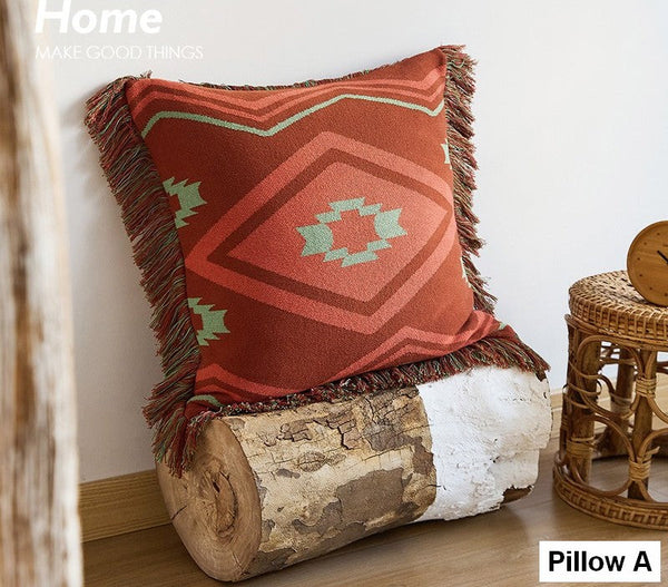 Simple Decorative Pillow Covers, Modern Decorative Pillow for Interior Design, Contemporary Modern Sofa Pillows for Bedroom, Square Modern Pillows for Couch-ArtWorkCrafts.com