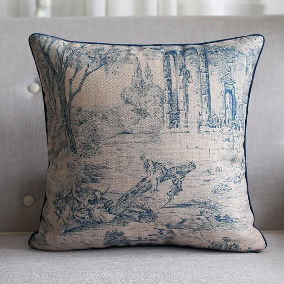 Rustic Decorative Sofa Pillows for Living Room, Decorative Throw Pillow for Farmhouse, Large Throw Pillows for Couch-ArtWorkCrafts.com
