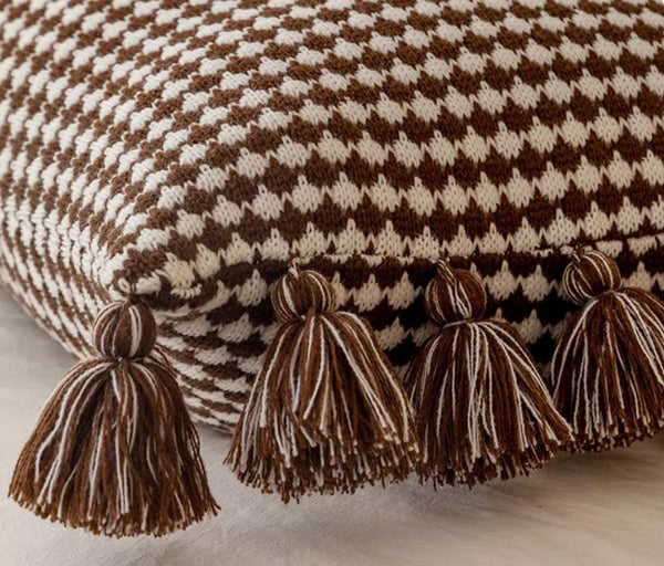 Decorative Pillow Covers, Square Modern Decorative Pillows for Couch, Modern Decorative Pillows for Bedroom, Contemporary Modern Sofa Pillows-ArtWorkCrafts.com