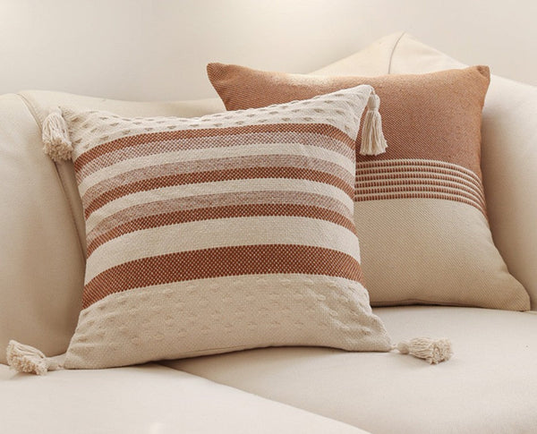 Geometric Pattern Decorative Pillow for Couch, Modern Decorative Sofa Pillows for Bedroom, Contemporary Decorative Square Pillow Covers-ArtWorkCrafts.com