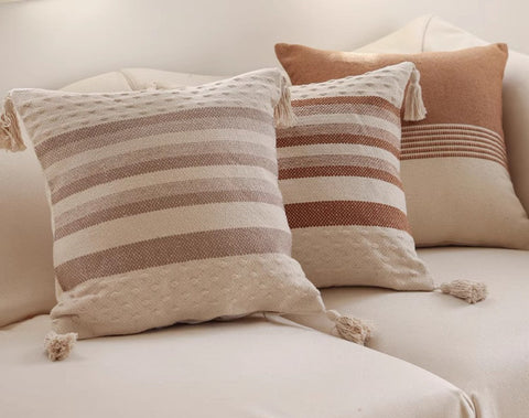 Decorative Sofa Pillows for Bedroom, Decorative Square Pillow Covers, Geometric Pattern Decorative Pillow for Couch-ArtWorkCrafts.com