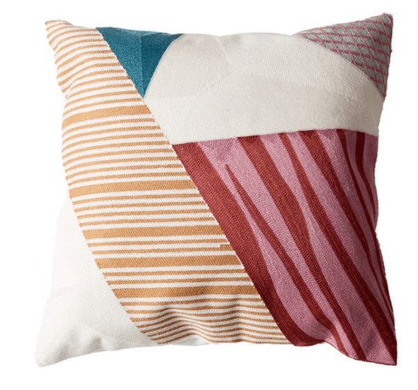 Large Modern Sofa Cushion, Decorative Pillow Covers, Modern Pillows for Couch, Abstract Decorative Throw Pillows for Living Room-ArtWorkCrafts.com