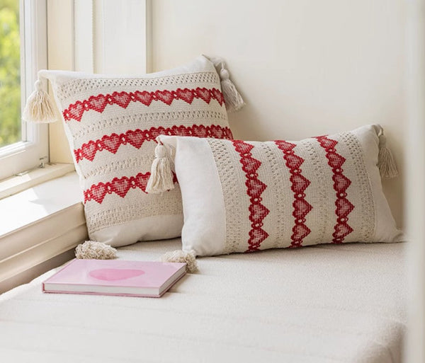 Large Square Modern Decorative Pillows for Couch, Large Modern Decorative Pillows for Bedroom, Contemporary Modern Sofa Pillows, Decorative Pillow Covers-ArtWorkCrafts.com