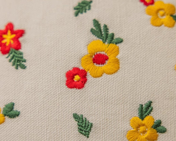 Spring Flower Decorative Pillows for Dining Room, Embroider Flower Cotton Pillow Covers, Decorative Pillows for Sofa, Farmhouse Decorative Pillows for Couch-ArtWorkCrafts.com