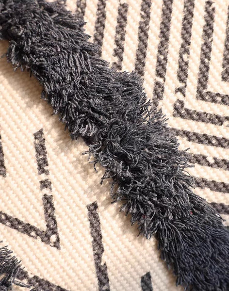 Oriental Square Pillows for Couch, Decorative Throw Pillows for Dining Room, Decorative Sofa Pillow Covers, Bohemian Geometric Modern Pillows-ArtWorkCrafts.com