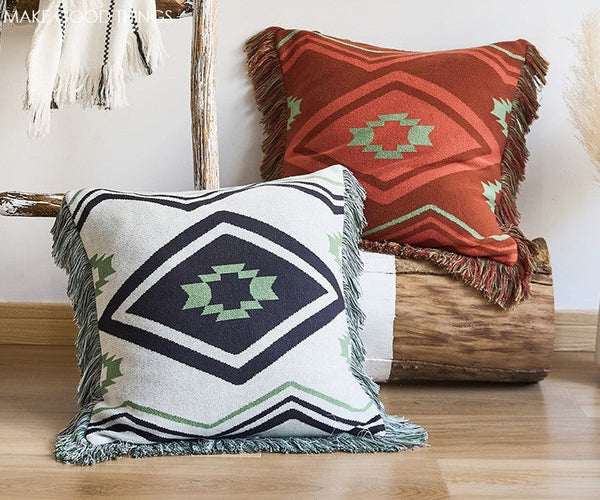 Simple Decorative Pillow Covers, Modern Decorative Pillow for Interior Design, Contemporary Modern Sofa Pillows for Bedroom, Square Modern Pillows for Couch-ArtWorkCrafts.com
