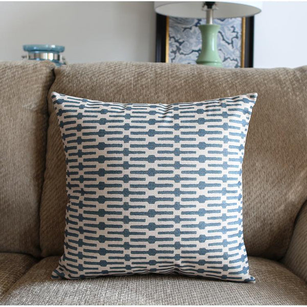 Geometric Pattern Throw Pillows, Modern Pillows for Couch, Decorative Throw Pillow, Sofa Pillows for Living Room-ArtWorkCrafts.com