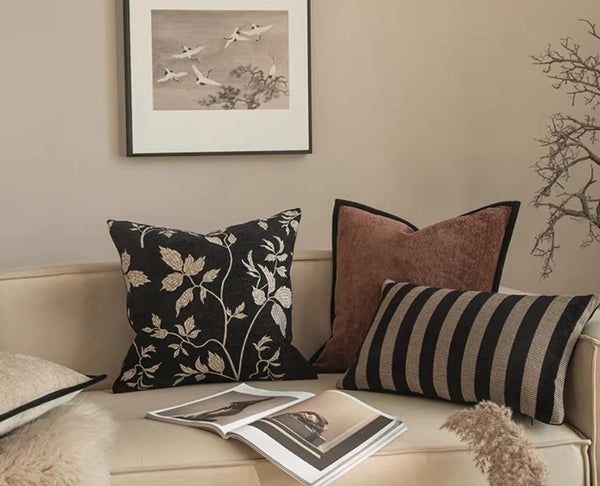 Large Decorative Throw Pillows, Modern Decorative Pillow Covers, Decorative Pillow Arrangement Ideas for Couch, Decorative Pillows for Living Room-ArtWorkCrafts.com