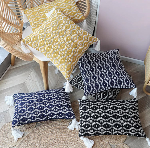 Decorative Modern Pillows for Couch, Modern Pillows for Living Room, Modern Sofa Pillows Covers, Modern Sofa Cushion-ArtWorkCrafts.com