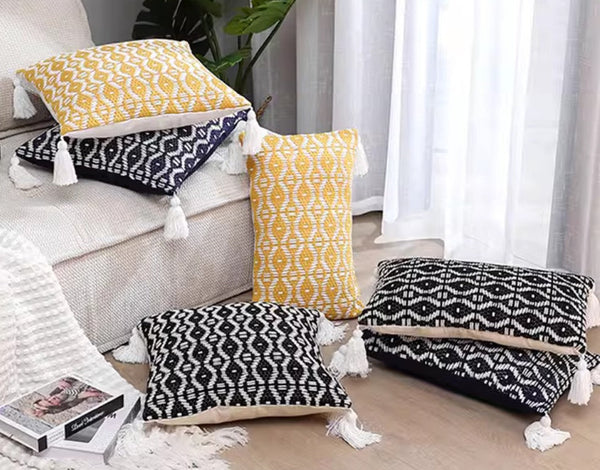 Decorative Modern Pillows for Couch, Modern Pillows for Living Room, Modern Sofa Pillows Covers, Modern Sofa Cushion-ArtWorkCrafts.com