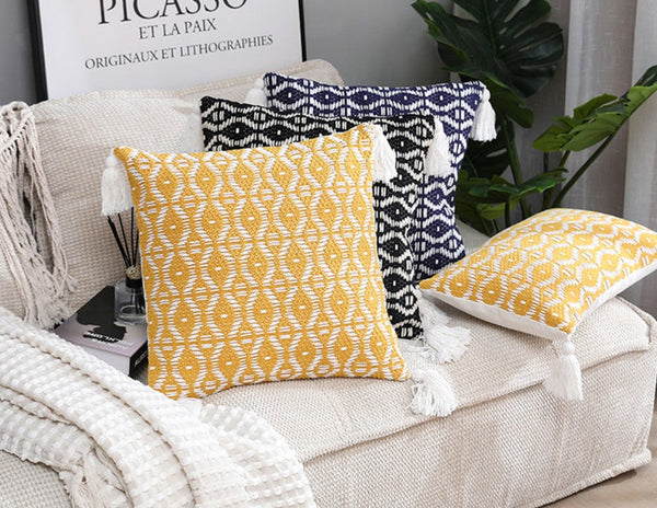 Decorative Modern Pillows for Couch, Modern Pillows for Living Room, Modern Sofa Pillows Covers, Modern Sofa Cushion-ArtWorkCrafts.com