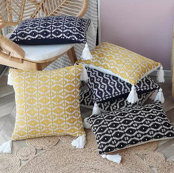 Decorative Modern Pillows for Couch, Modern Pillows for Living Room, Modern Sofa Pillows Covers, Modern Sofa Cushion-ArtWorkCrafts.com