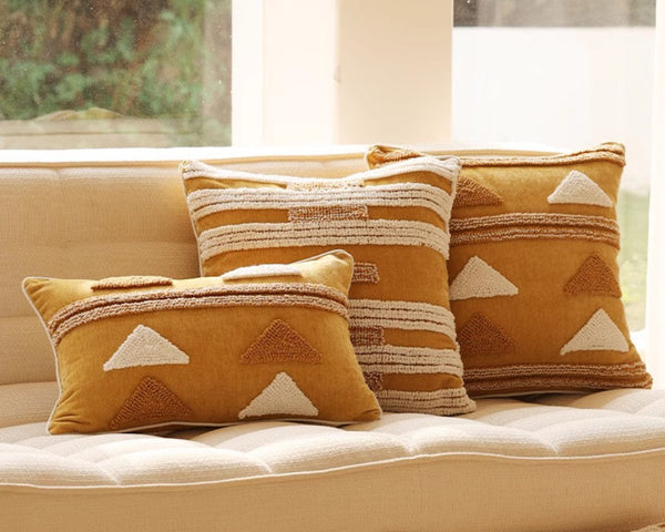 Modern Square Sofa Pillows Covers, Modern Sofa Cushion, Decorative Modern Pillows for Couch, Decorative Pillows for Living Room-ArtWorkCrafts.com