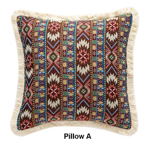 Oversized Decorative Throw Pillows, Bohemian Decorative Sofa Pillows for Living Room, Extra Large Modern Geometric Pillows, Oriental Throw Pillow for Couch-ArtWorkCrafts.com