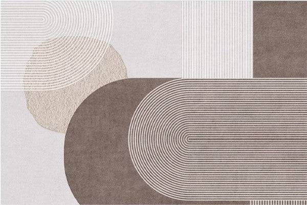 Extra Large Modern Rugs for Living Room, Abstract Contemporary Modern Rugs, Geometric Area Rugs for Bedroom, Modern Rugs for Office-ArtWorkCrafts.com