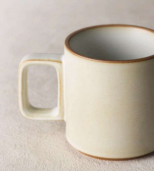 Large Capacity Coffee Mugs, Unique Tea Cup, Large Modern Handmade Pottery Coffee Cup, Creative White Black Ceramic Coffee Mugs-ArtWorkCrafts.com