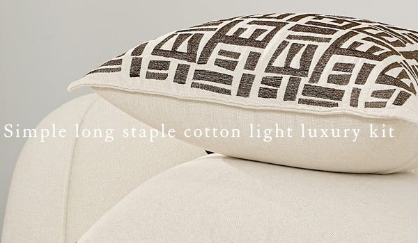 Simple Decorative Pillows for Couch, Contemporary Throw Pillows for Living Room, Modern Sofa Pillows, Modern Square Pillows-ArtWorkCrafts.com