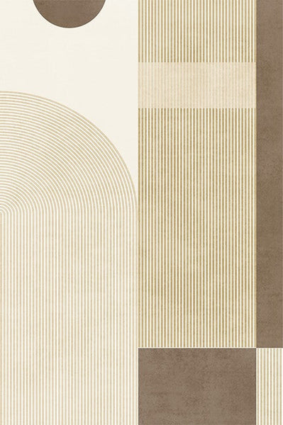 Unique Modern Rugs for Living Room, Abstract Contemporary Modern Rugs, Geometric Contemporary Rugs Next to Bed, Modern Rugs for Dining Room-ArtWorkCrafts.com