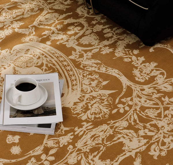 French Style Modern Rugs for Interior Design, Modern Rugs for Dining Room, Thick Soft Rugs under Coffee Table, Contemporary Modern Rugs for Living Room-ArtWorkCrafts.com