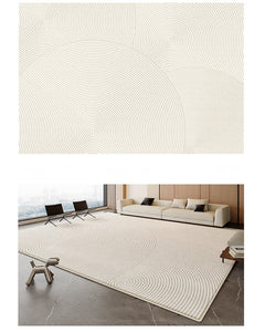 Large Modern Rugs for Living Room, Bedroom Modern Rugs, Dining Room Geometric Modern Rugs, Contemporary Modern Rugs under Coffee Table-ArtWorkCrafts.com