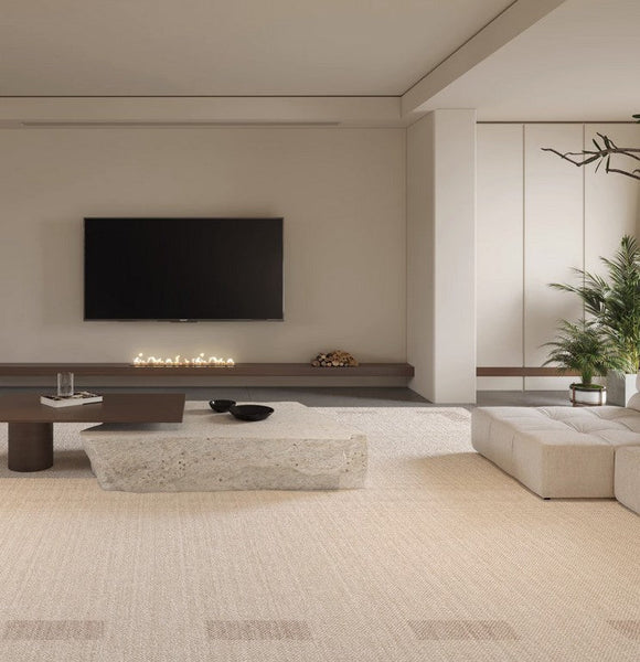 Large Modern Rugs for Living Room, Modern Rugs for Dining Room, Abstract Geometric Modern Rugs, Thick Soft Rugs for Bedroom, Contemporary Rugs for Office-ArtWorkCrafts.com