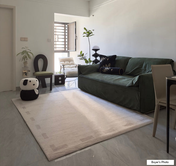 Large Modern Rugs for Living Room, Modern Rugs for Dining Room, Abstract Geometric Modern Rugs, Thick Soft Rugs for Bedroom, Contemporary Rugs for Office-ArtWorkCrafts.com