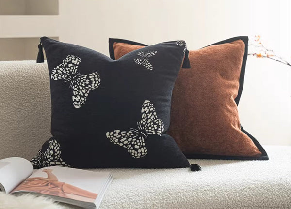 Large Decorative Throw Pillows, Decorative Pillow Arrangement Ideas for Couch, Modern Decorative Pillows for Living Room, Decorative Pillow Covers-ArtWorkCrafts.com