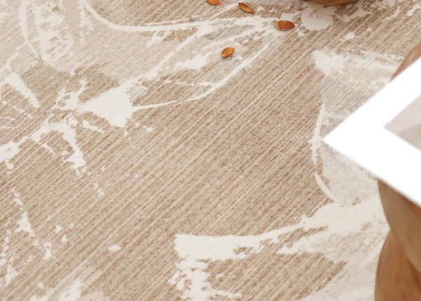 Living Room Flower Pattern Modern Rugs, French Style Modern Rugs for Interior Design, Bedroom Modern Soft Rugs, Contemporary Modern Rugs under Dining Room Table-ArtWorkCrafts.com