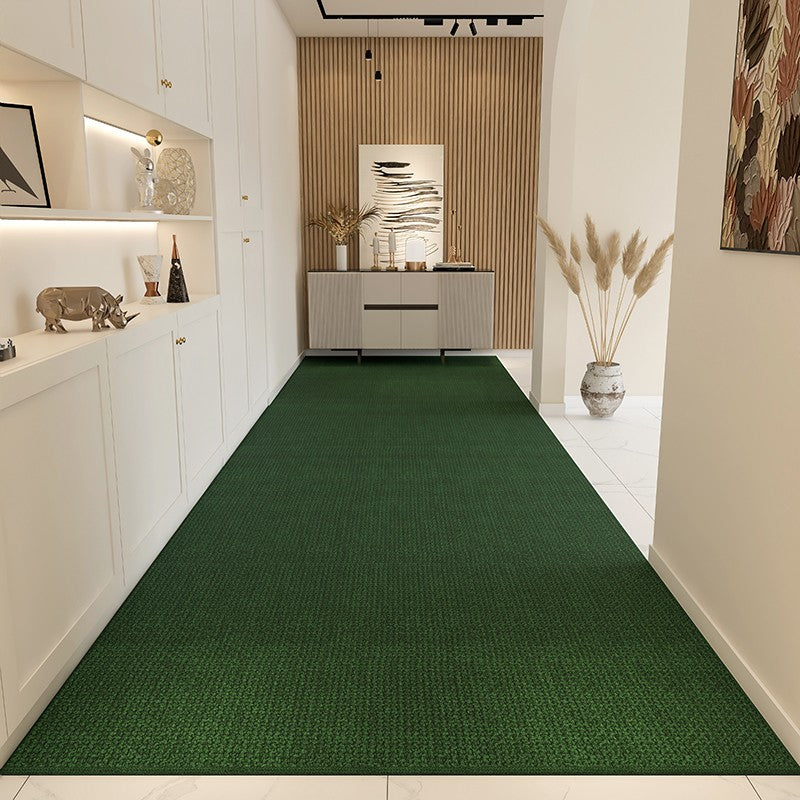 Green Contepmorary Runner Rugs, Extra Long Narrow Runner Rugs, Washable Long Hallway Runners, Geometric Modern Long Hallway Runners, Modern Entryway Runner Rug Ideas-ArtWorkCrafts.com