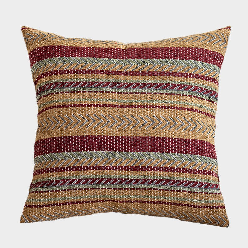 Large Decorative Throw Pillows, Traditional Rustic Sofa Pillows for Bedroom, Geometric Pattern Throw Pillow for Couch, Bohemian Decorative Sofa Pillows-ArtWorkCrafts.com