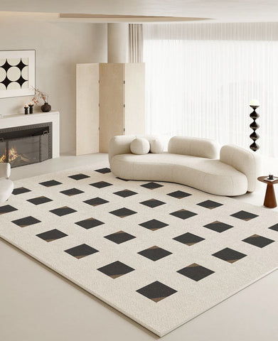 Living Room Modern Area Rug, Contemporary Area Rugs under Sofa, Large Area Rugs for Office, Bedroom Modern Floor Rugs