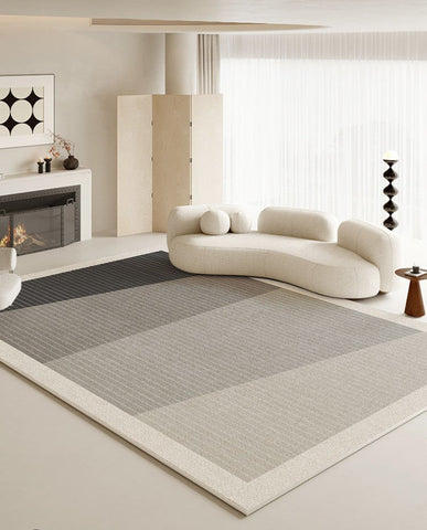 Large Area Rugs for Office, Bedroom Modern Floor Rugs, Modern Area Rug for Living Room, Contemporary Area Rugs under Sofa
