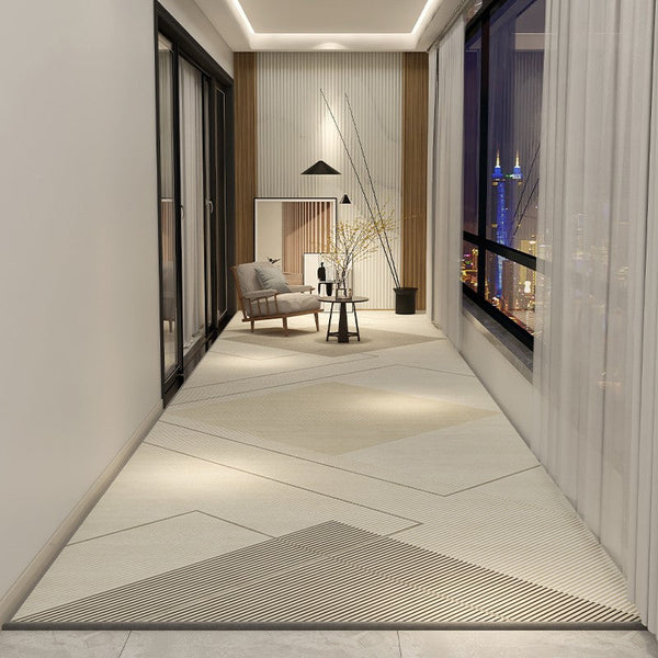 Modern Long Hallway Runners, Entrance Hallway Runners, Abstract Entryway Runner Rug Ideas, Non Slip Runner Rugs, Long Hallway Runners, Extra Long Narrow Runner Rugs-ArtWorkCrafts.com